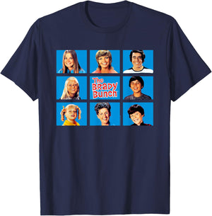 Brady Bunch Framed T-Shirt - T-Shirt | Navy