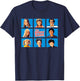 Brady Bunch Framed T-Shirt - T-Shirt | Navy