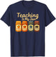 Teaching is My Jam Cute Fruit Jar Teacher Vintage T-Shirt - T-Shirt | Navy