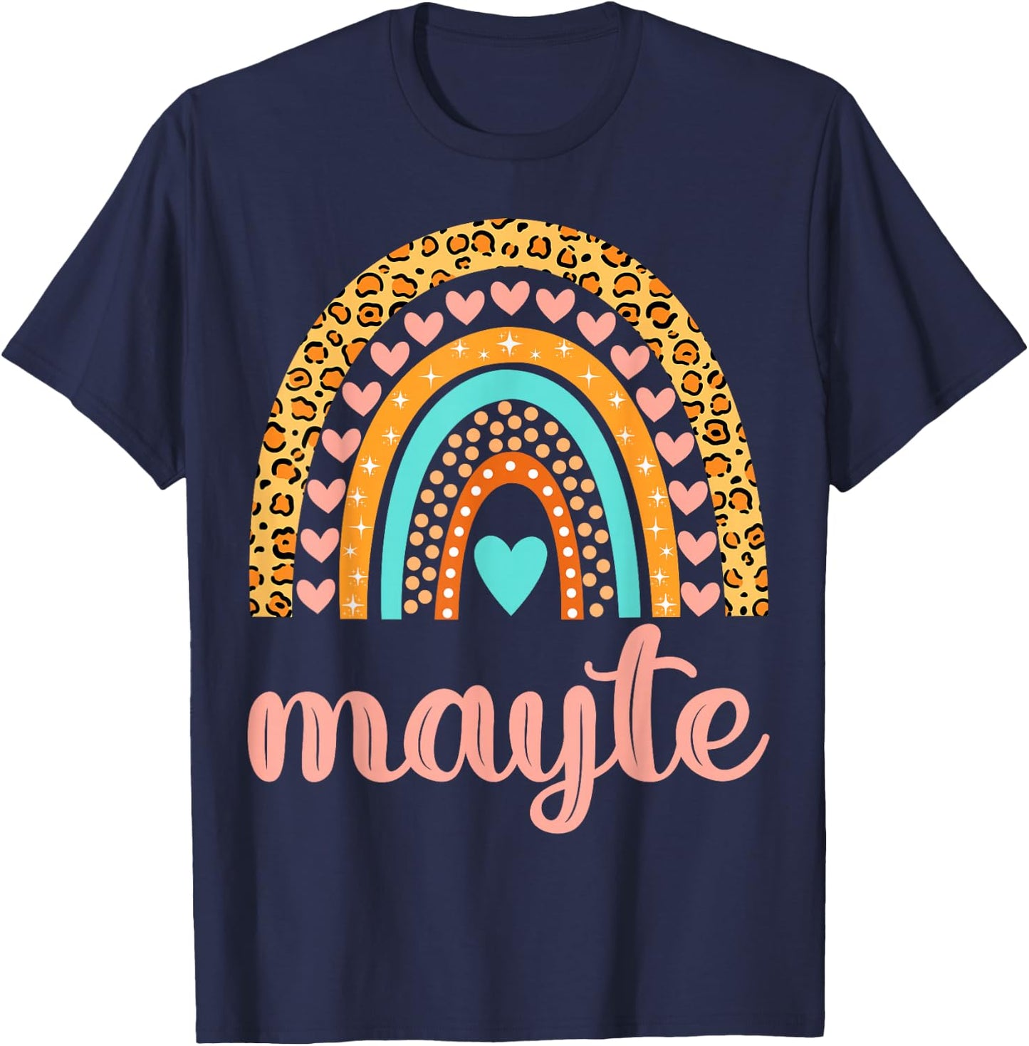 Mayte Mayte Name Birthday Shirt Gift T-Shirt - T-Shirt | Navy