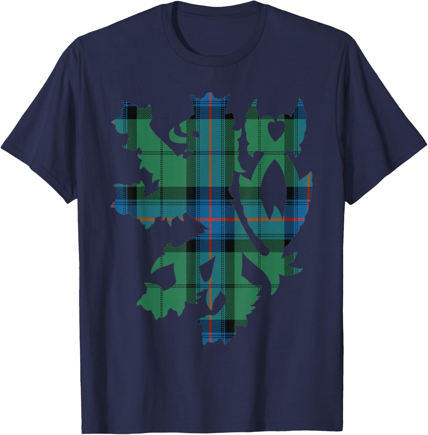 Clan Armstrong Tartan Scottish Family Name Scotland Pride T-Shirt - T-Shirt | Navy