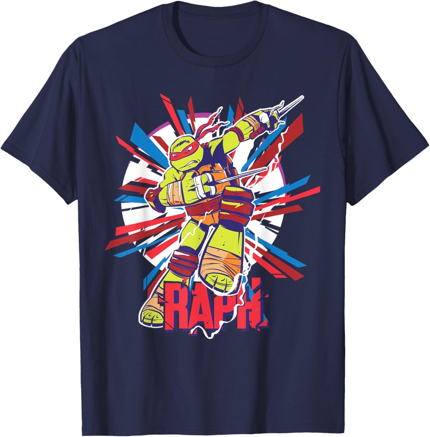 Teenage Mutant Ninja Turtles Raphael Raph T-Shirt - T-Shirt | Navy