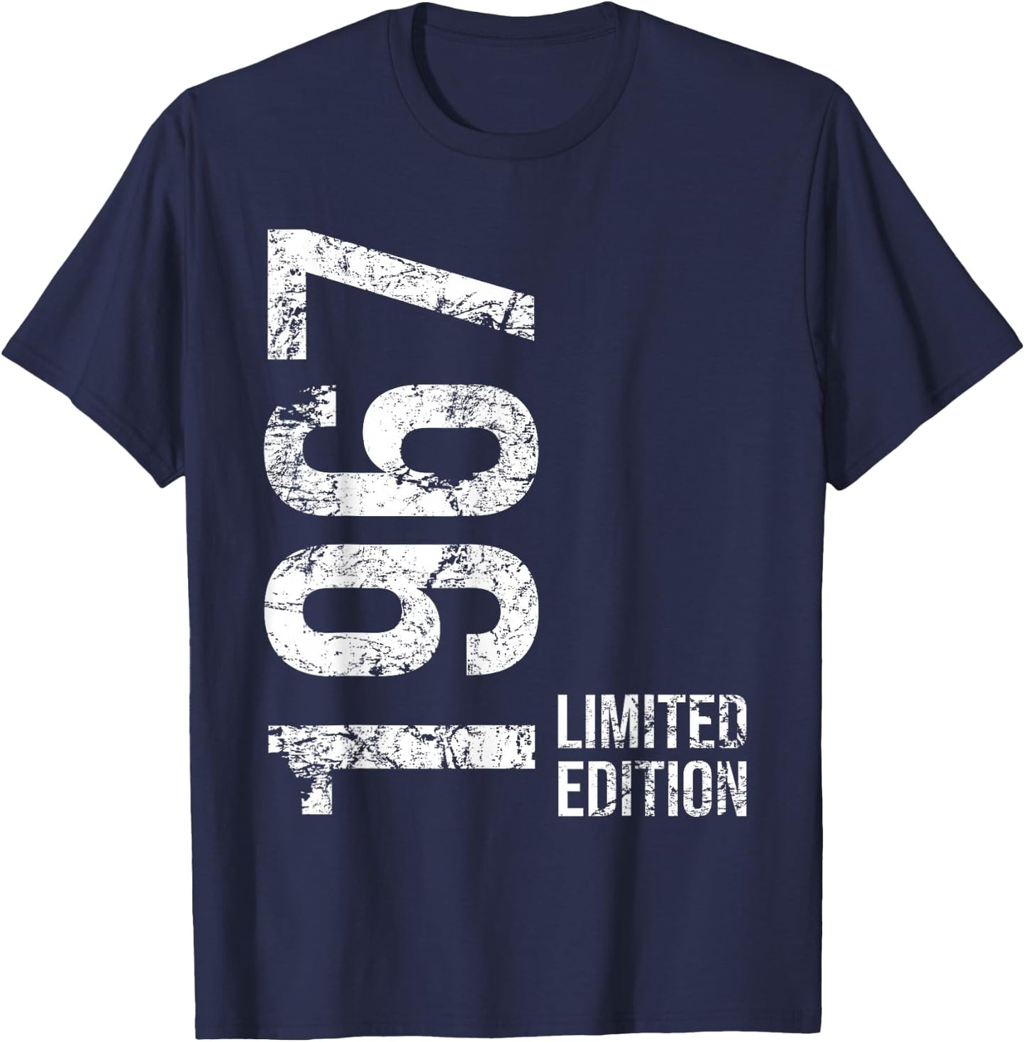 58th Birthday Man Woman 58 Years 1967 Birthday T-Shirt - T-Shirt | Navy