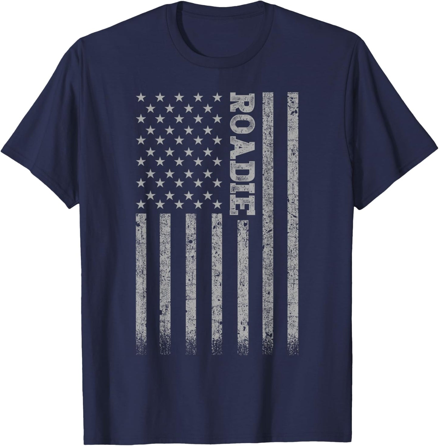 Roadie American Flag T-Shirt - T-Shirt | Navy