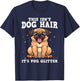 Funny Pug Design Men Kids Pug Dog Animal Lovers T-Shirt - T-Shirt | Navy