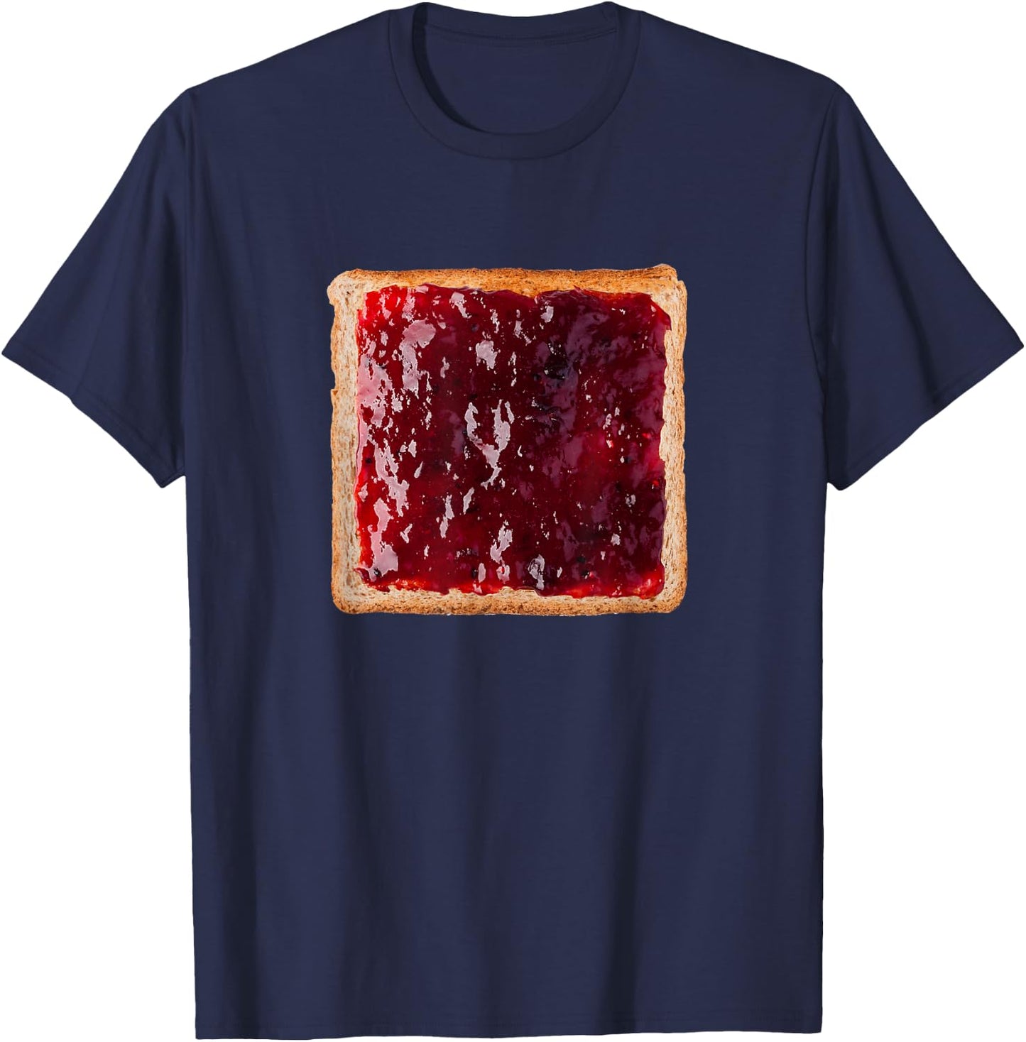Peanut Butter & Jelly Sandwich Couple Costume Shirt T-Shirt - T-Shirt | Navy
