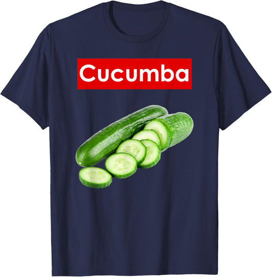 Pickle Jamaica Vegan Big Dill T-Shirt - T-Shirt | Navy
