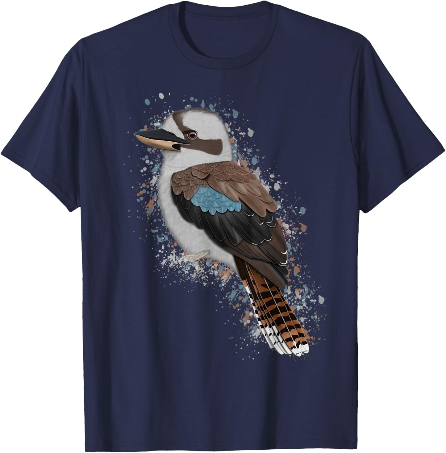 Kookaburra Bird Birder Birdlover Birdwatcher Animal T-Shirt - T-Shirt | Navy