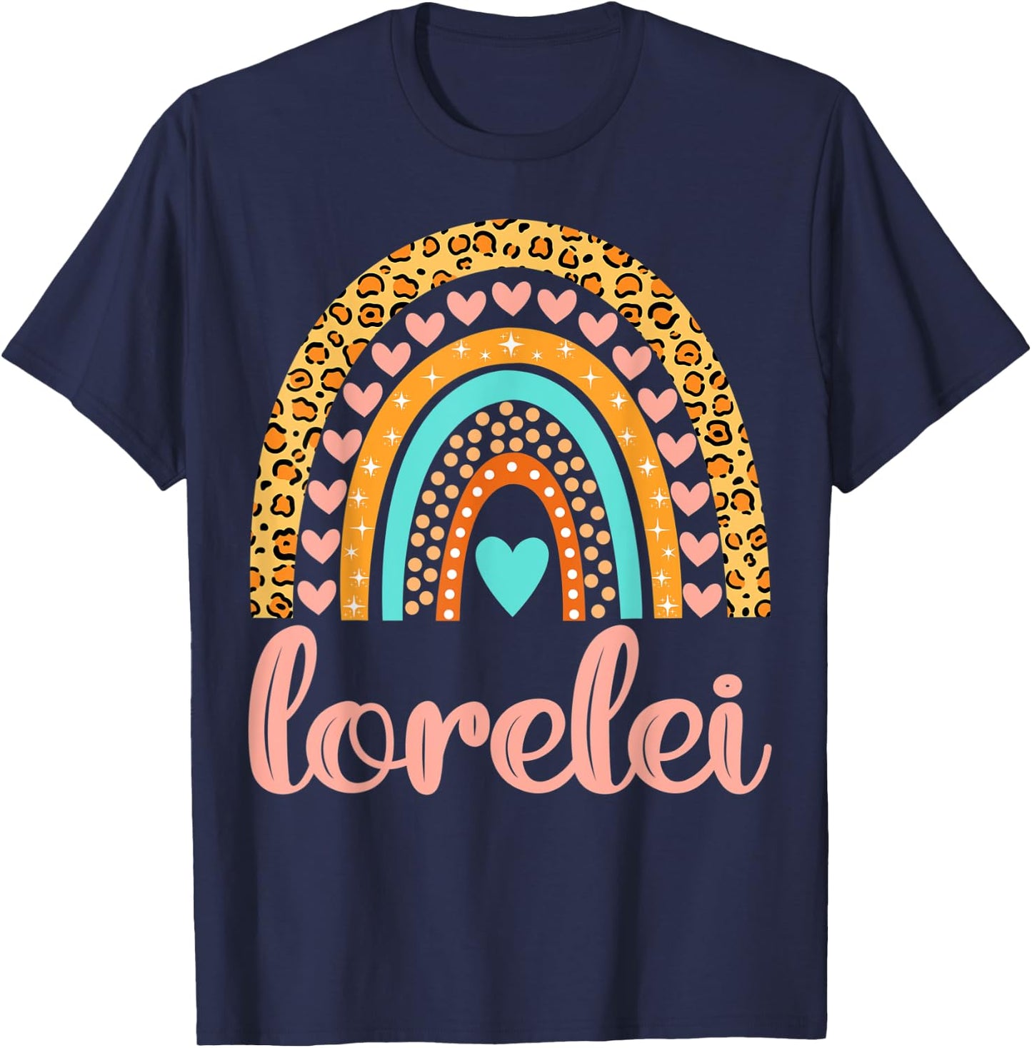 Lorelei Lorelei Name Birthday Shirt Gift T-Shirt - T-Shirt | Navy