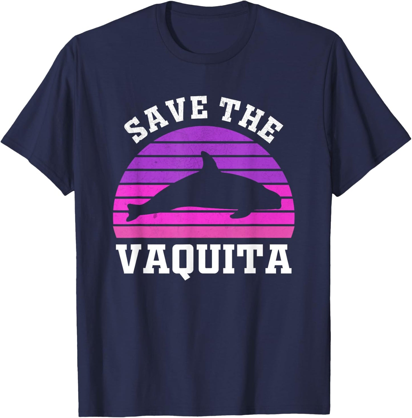 Save The Vaquita T-Shirt - T-Shirt | Navy