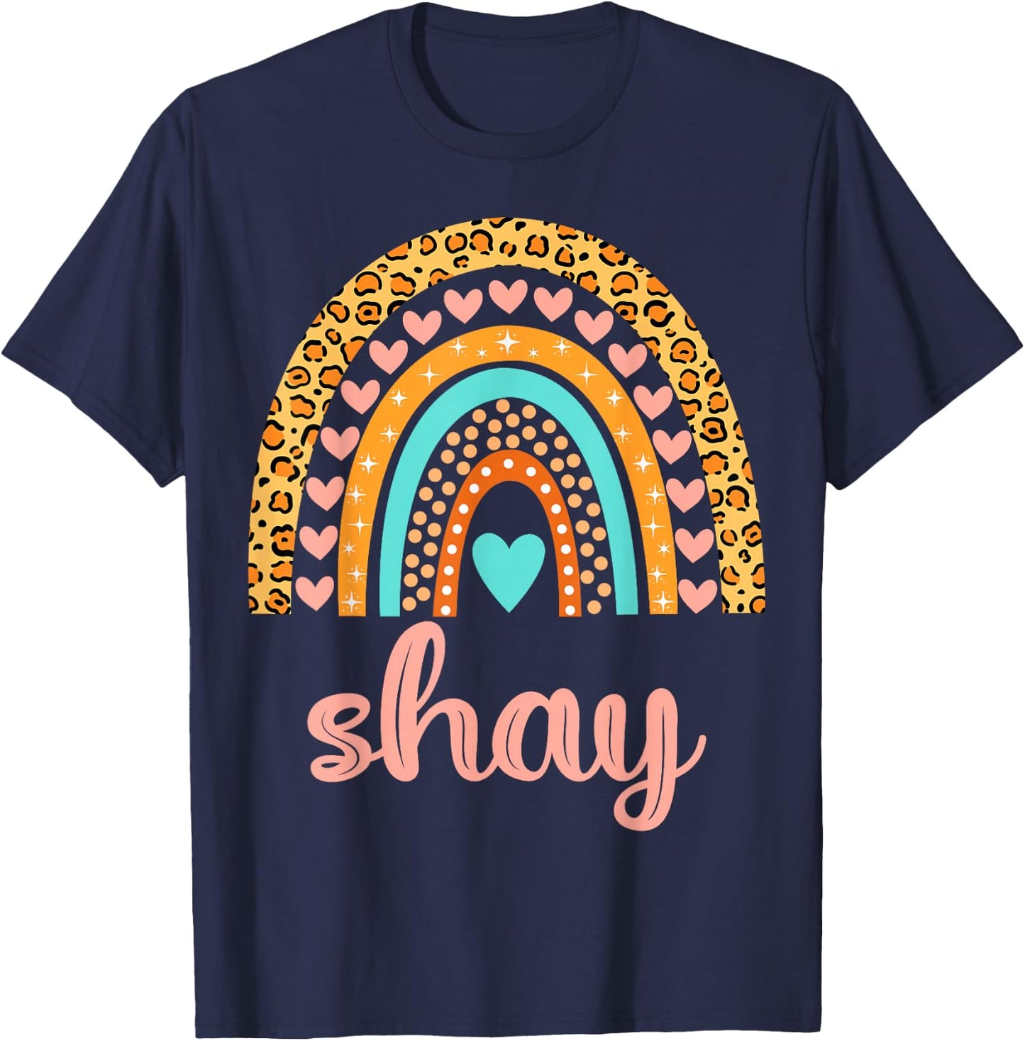 Shay Shay Name Birthday Shirt Gift T-Shirt - T-Shirt | Navy
