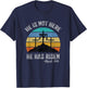 He has Risen He is not Here Jesus Retro Vintage Easter T-Shirt - T-Shirt | Navy