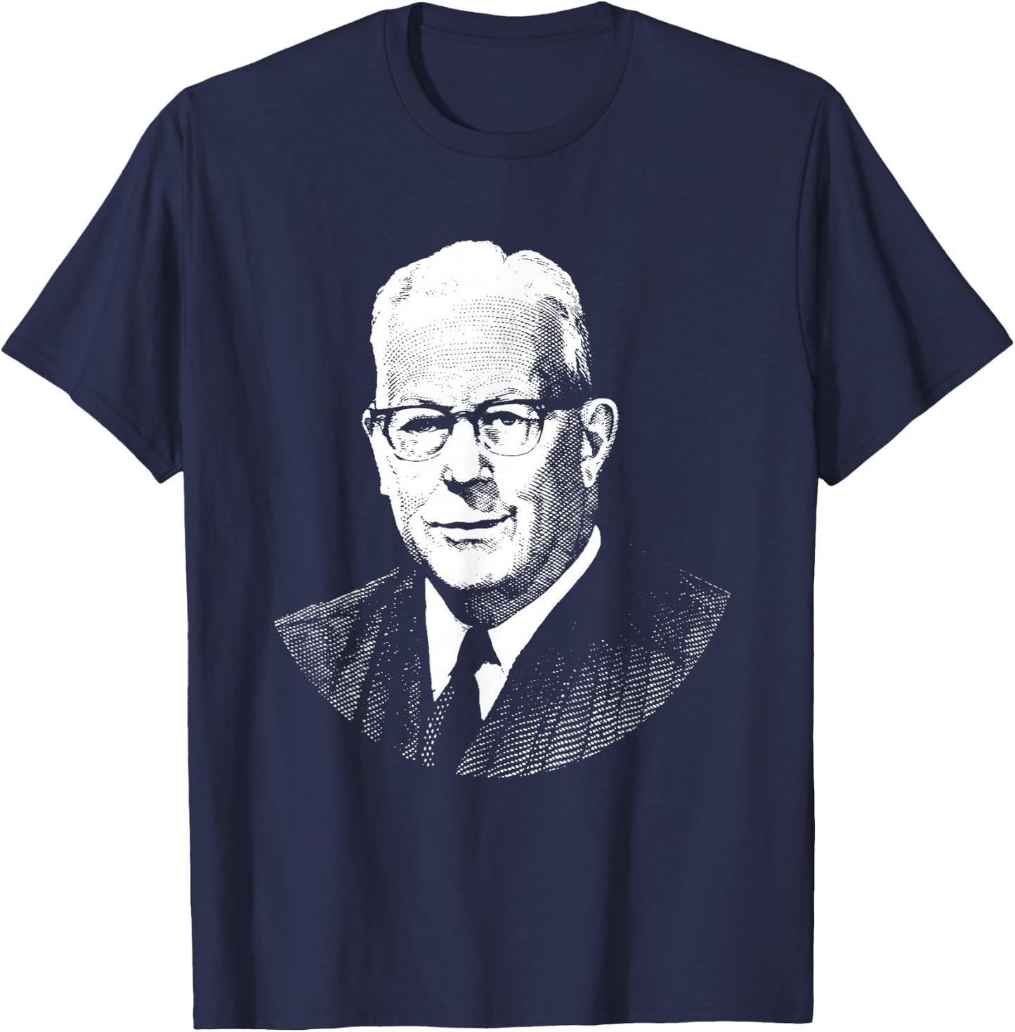 Chief Justice Earl Warren T-Shirt - T-Shirt | Navy