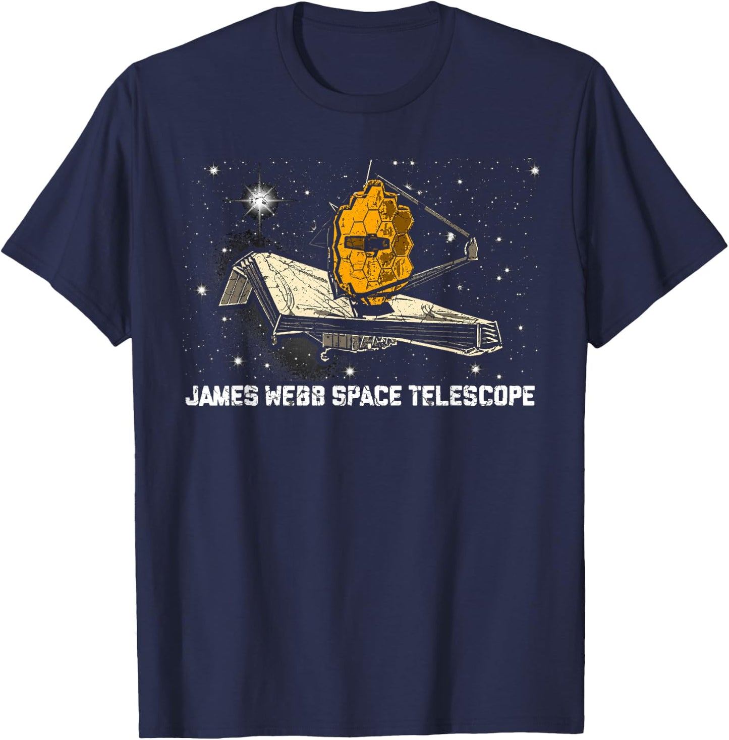 James Webb Space Telescope JWST Astronomy Astrophysics T-Shirt - T-Shirt | Navy