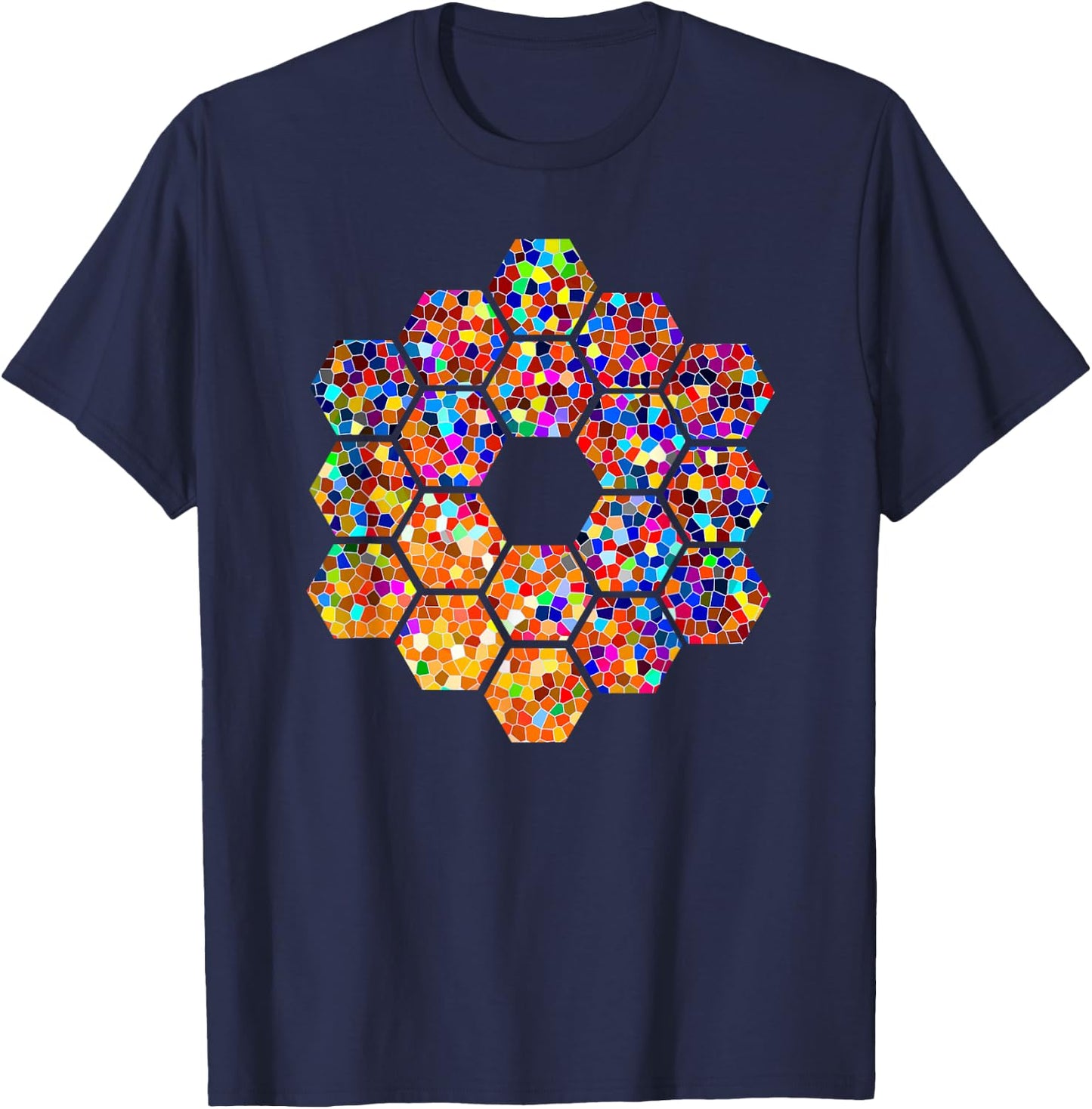 James Webb Space Telescope JWST T-Shirt - T-Shirt | Navy