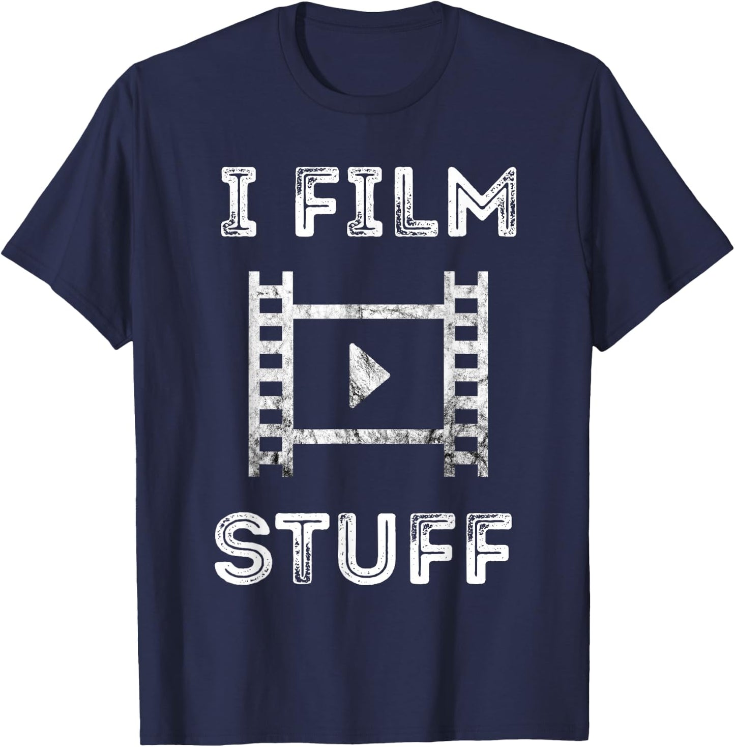 Filmmaker I Film Stuff Film Producer Videographer Lover T-Shirt - T-Shirt | Navy