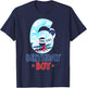 6 Year Old Birthday Outfit Boy Airplane Pilot 6th Bday T-Shirt - T-Shirt | Navy