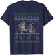 Go To Horny Jail - Funny Dog Bonk Meme Ugly Christmas Women T-Shirt - T-Shirt | Navy
