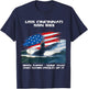 USS Cincinnati SSN-693 American Flag Submarine Veteran Xmas Men T-Shirt - T-Shirt | Navy