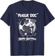 Merry Maladies - Vintage Cartoon Plague Doctor - Rubber Hose T-Shirt - T-Shirt | Navy