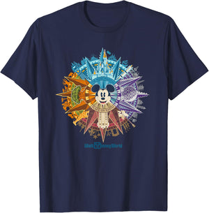 Walt Disney World 50th Anniversary Mickey Mouse Small T-Shirt - T-Shirt | Navy