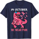 Breast Cancer Shirt for Boys, Breast Cancer Shirts for Kids T-Shirt - T-Shirt | Navy