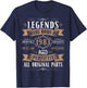 Legends Born in 1983 42nd Birthday 42 Years Old Bday Men T-Shirt - T-Shirt | Navy