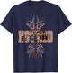 Hot Rods Pinstripes Custom Cars T-Shirt - T-Shirt | Navy