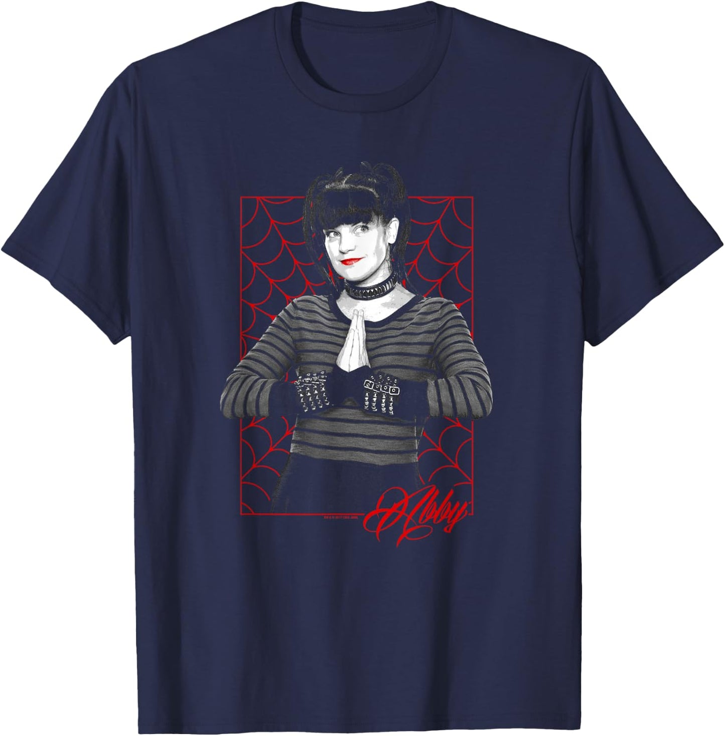 NCIS Abby Webs T-Shirt - T-Shirt | Navy