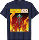 Rick and Morty Planetina's Fiery Solution for Pollution T-Shirt - T-Shirt | Navy