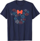 Disney Minnie Mouse Fireworks Americana Small T-Shirt - T-Shirt | Navy