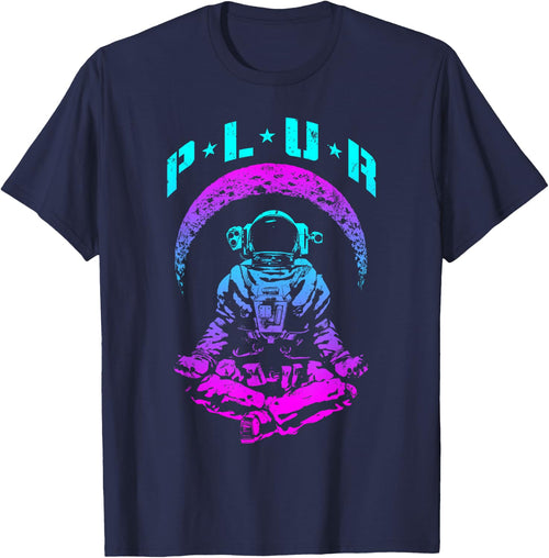 PLUR Peace Love Unity Respect Techno Rave EDM Astronaut