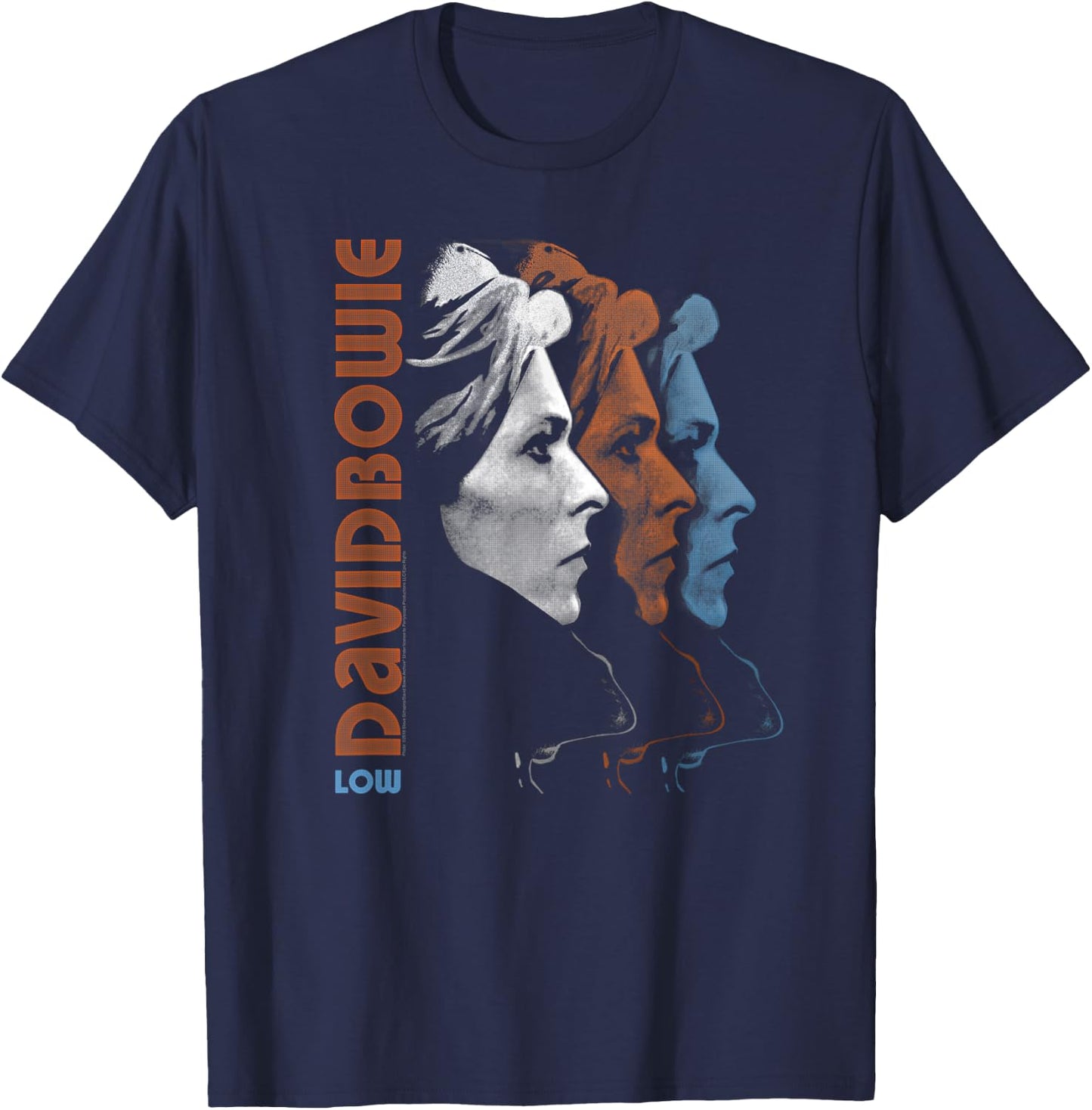 David Bowie - Low T-Shirt - T-Shirt | Navy