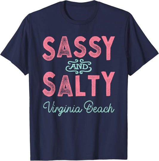 Virginia Beach Souvenirs and Gifts T-Shirt - T-Shirt | Navy