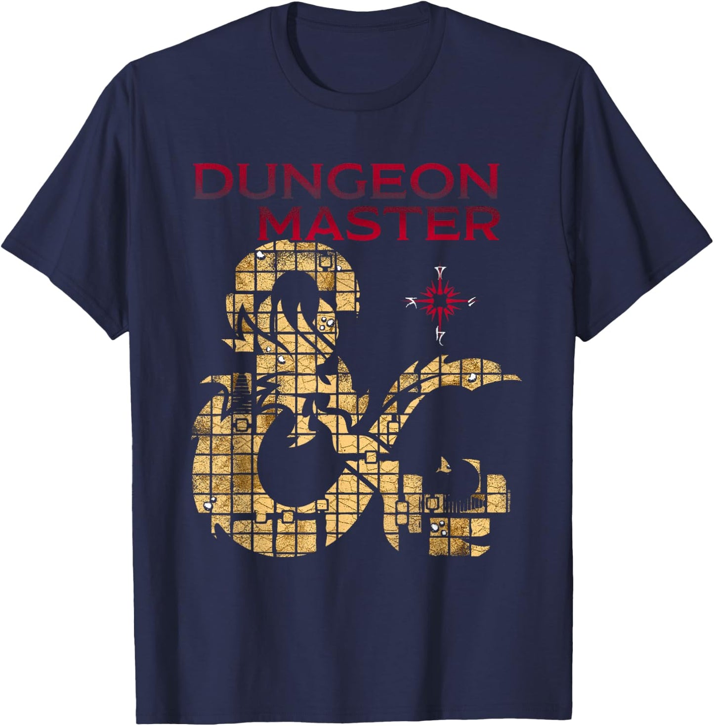 Dungeons & Dragons Master of the Dungeon T-Shirt - T-Shirt | Navy
