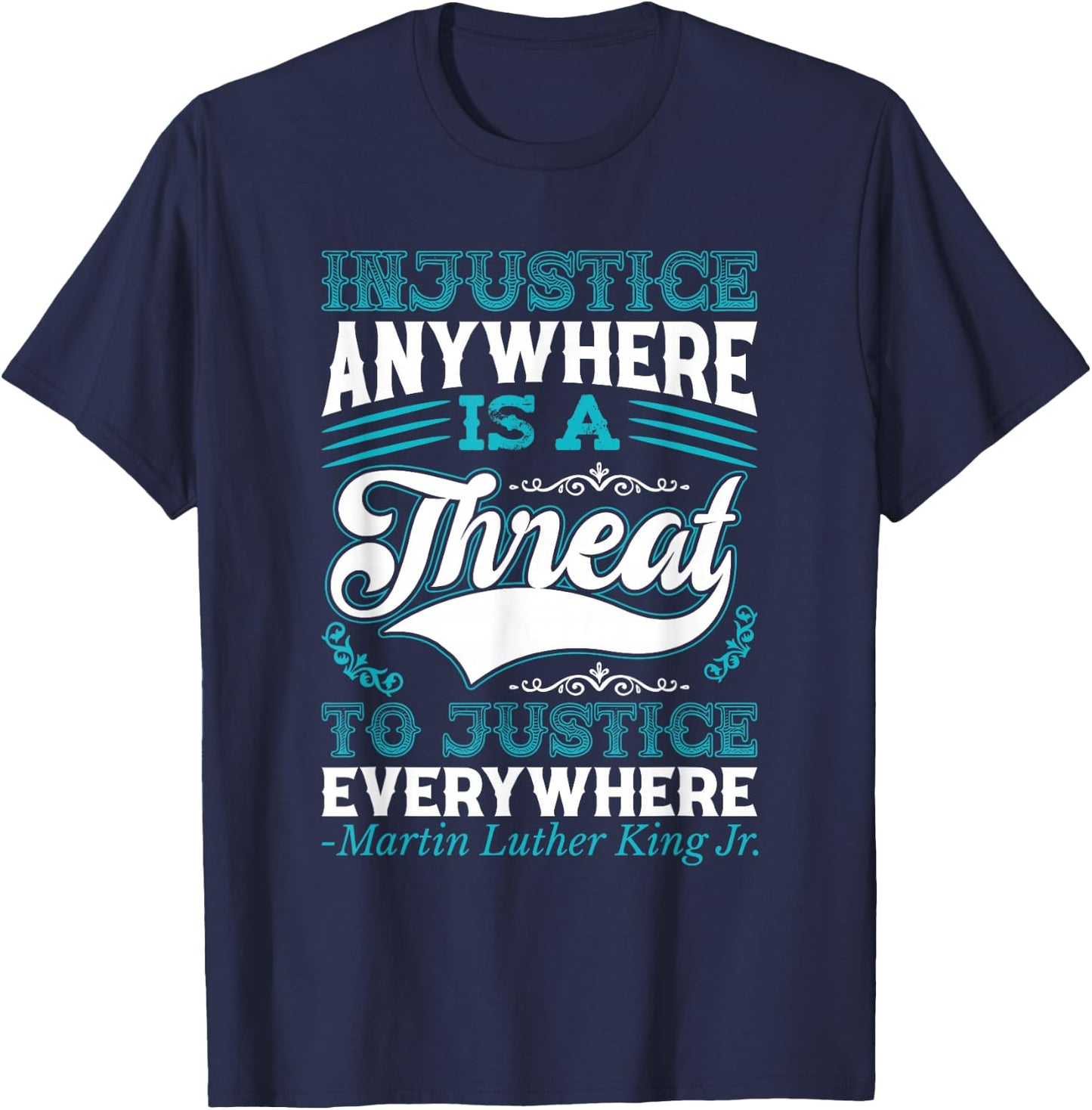 Martin Luther King Jr. T-Shirt - T-Shirt | Navy