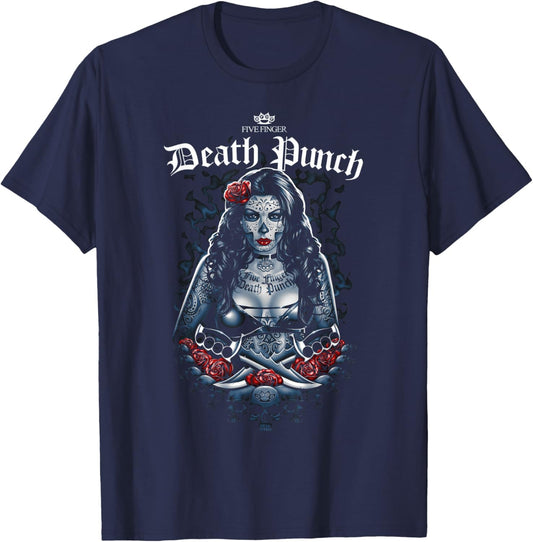 5FDP - Dama De Los Muertas T-Shirt - T-Shirt | Navy
