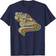 Hail Satan - Cool Vintage 70s Satanic Evil Magic Lucifer 666 T-Shirt - T-Shirt | Navy