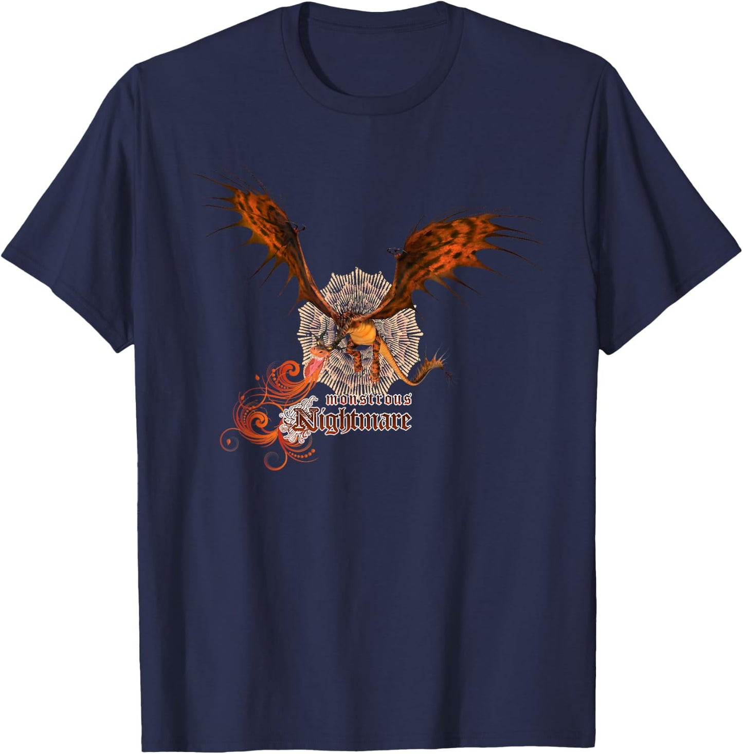 DreamWorks' Dragons: Monstrous Nightmare T-Shirt - T-Shirt | Navy
