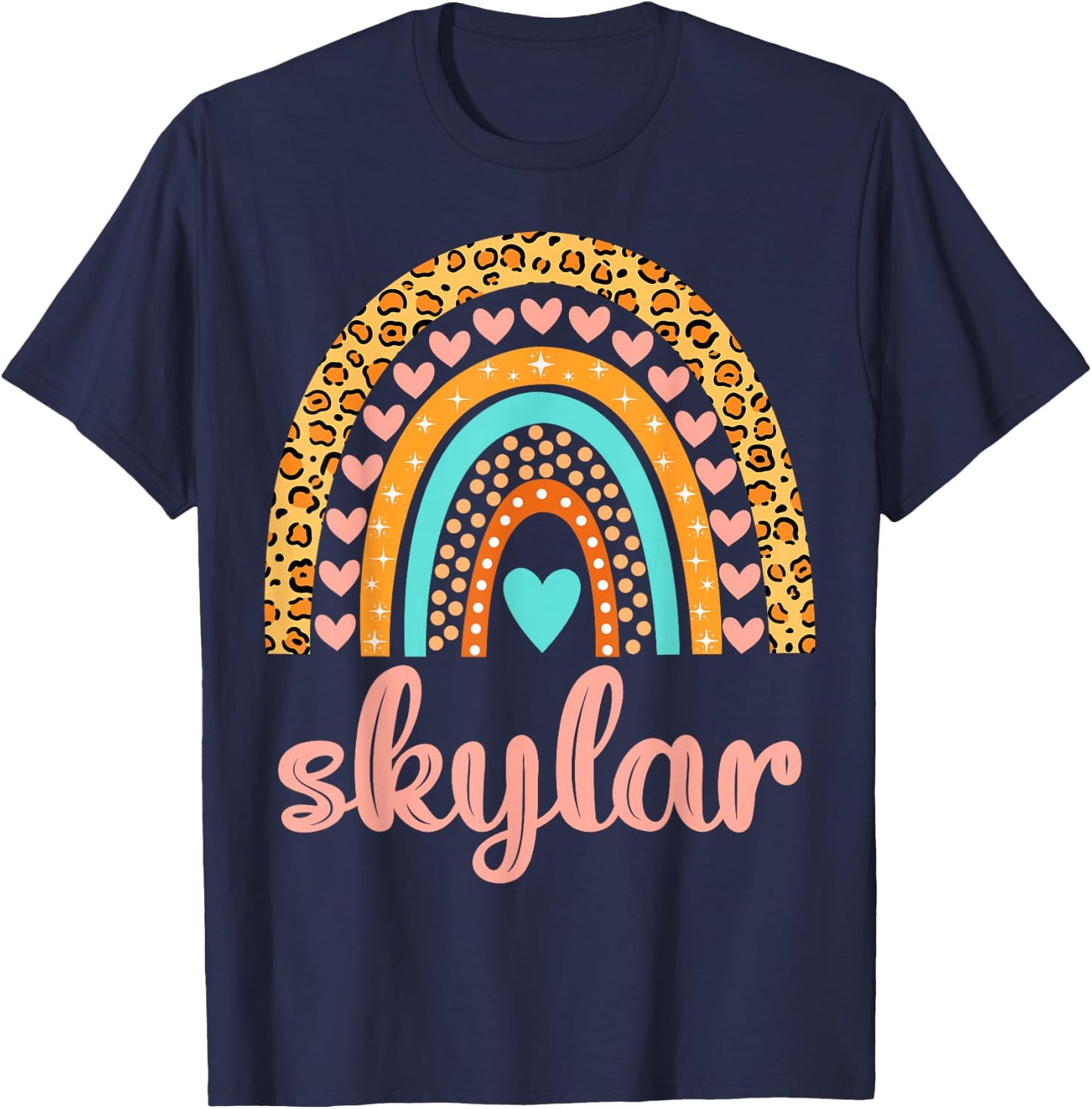 Skylar Skylar Name Birthday Shirt Gift T-Shirt - T-Shirt | Navy