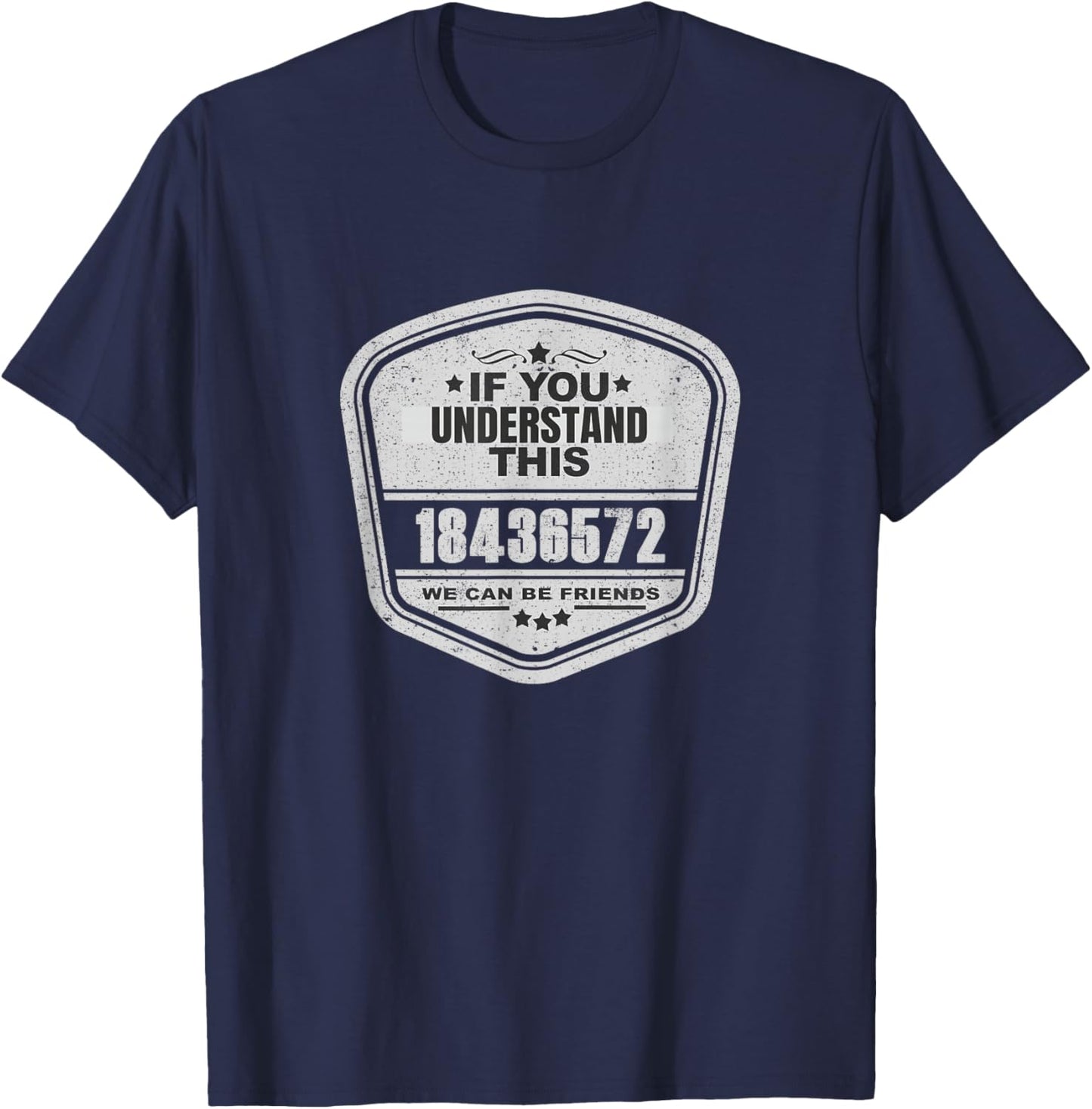 18436572 Awesome V8 Firing Order Car Enthusiast Gift T-Shirt - T-Shirt | Navy