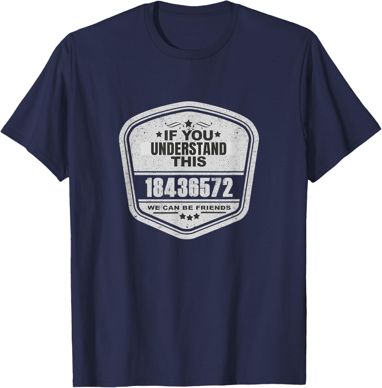 18436572 Awesome V8 Firing Order Car Enthusiast Gift T-Shirt - T-Shirt | Navy
