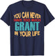 Funny Grant Personalized First Name Joke Item T-Shirt - T-Shirt | Navy