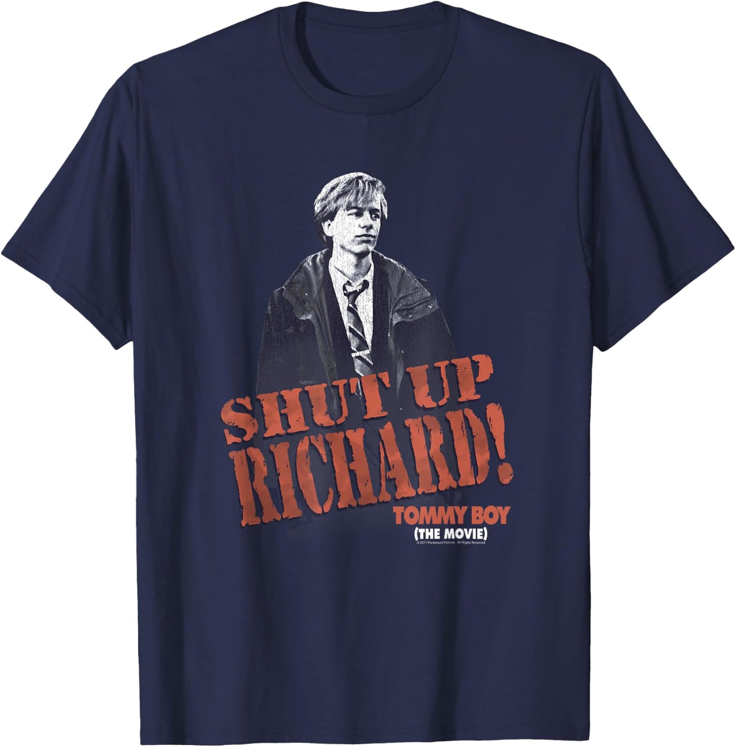 Tommy Boy Shut Up Richard T-Shirt - T-Shirt | Navy