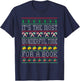It's The Most Wonderful Time For A Book Xmas Bookworm Lover T-Shirt - T-Shirt | Navy