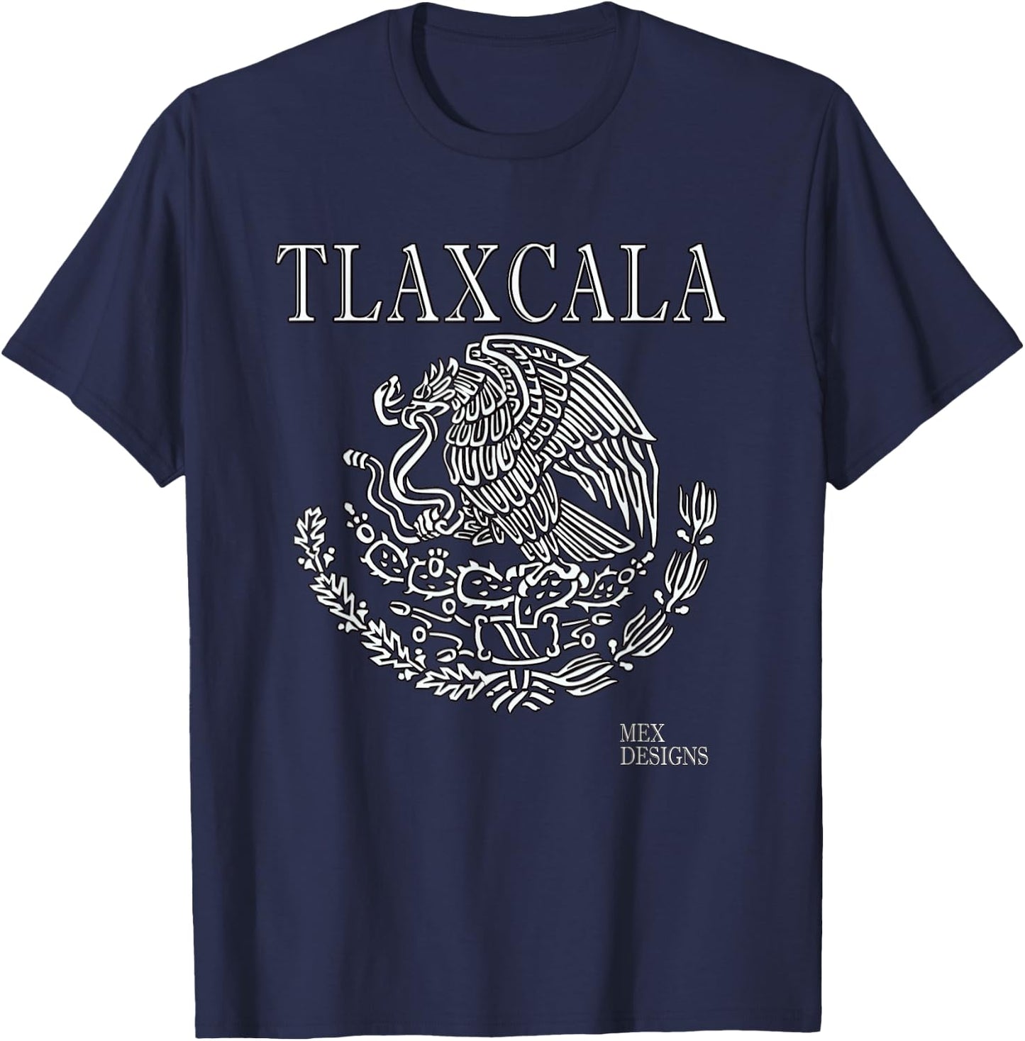 Tlaxcala Mexican Mexico T-Shirt - T-Shirt | Navy