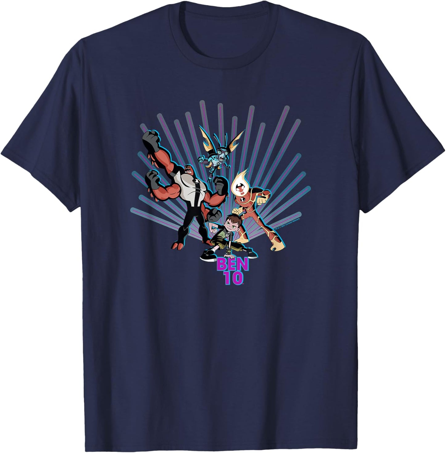 Ben 10 Ben 10 Hero T-Shirt - T-Shirt | Navy
