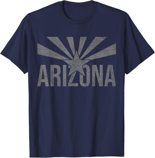 State Flag of Arizona Phoenix Sedona T-Shirt - T-Shirt | Navy