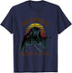 Cryptid Mothman Believe in Yourself Cryptozoology T-Shirt - T-Shirt | Navy