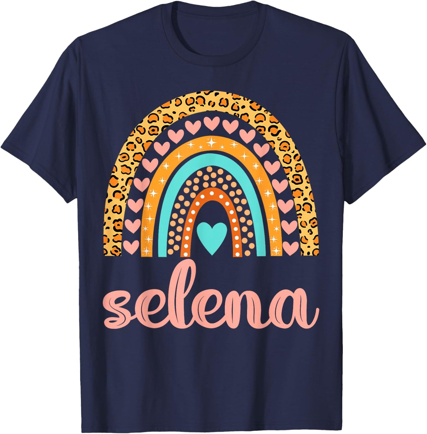 Selena Selena Name Birthday Shirt Gift T-Shirt - T-Shirt | Navy